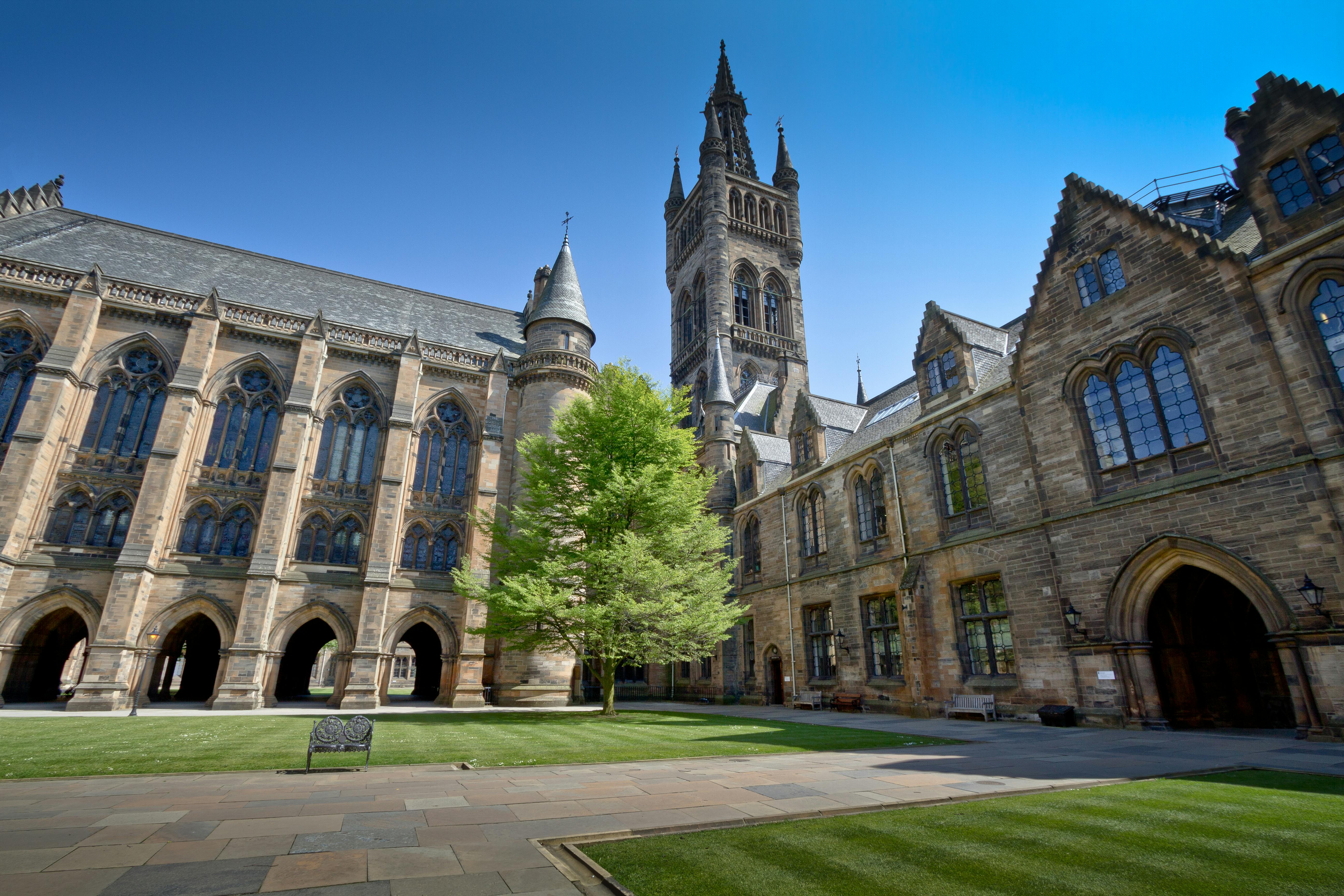 格拉斯哥大学建筑 - 英国格拉斯哥地标
